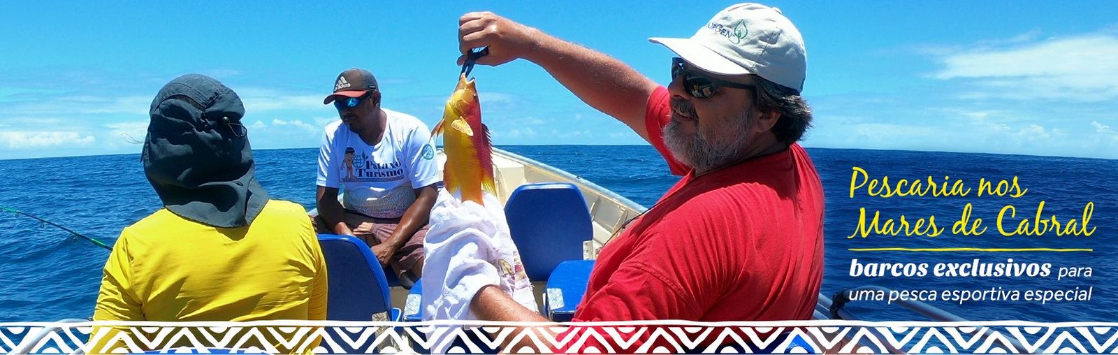 Pescaria nos Mares de Cabral: barcos exclusivos para uma pesca esportiva especial